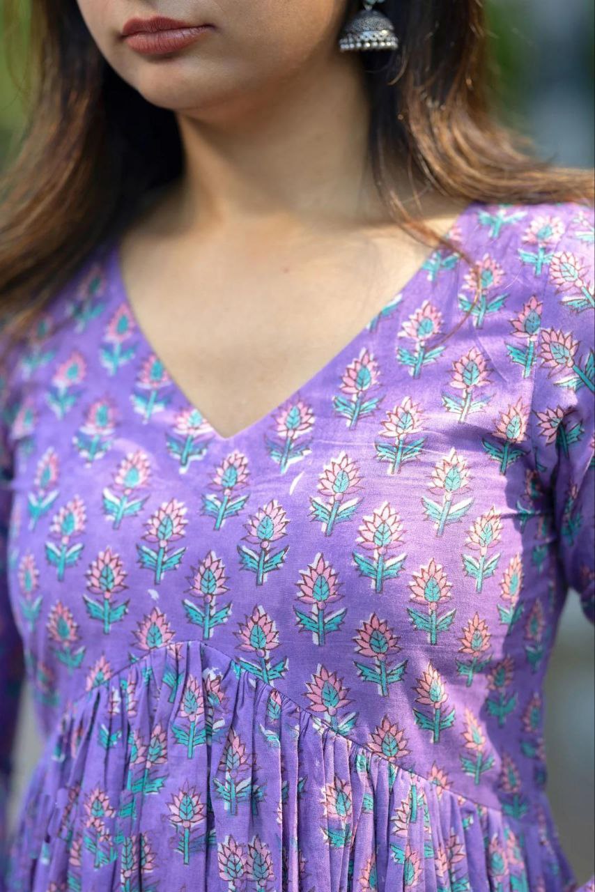 Trendy Naari Printed Kurta, Trouser/Pant & Dupatta Set